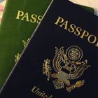 a photo of passports