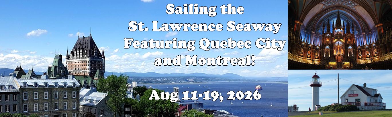 An ad for the St. Lawrence Seaway Cruise